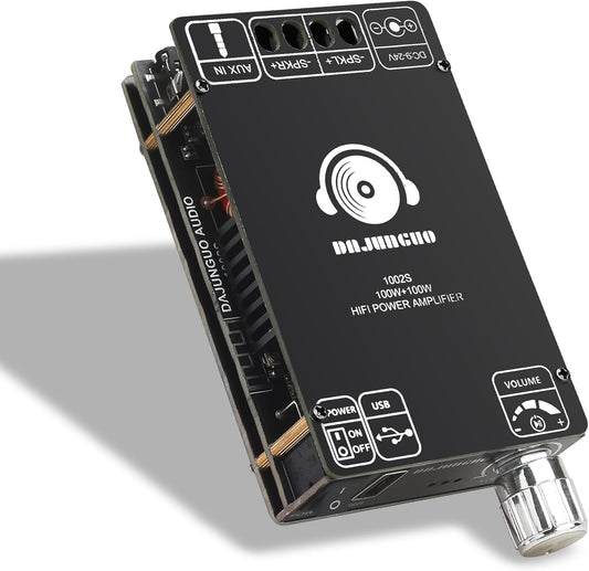 100W+100W Dual TPA3116D2 Bluetooth Amp Board by DAJUNGUO