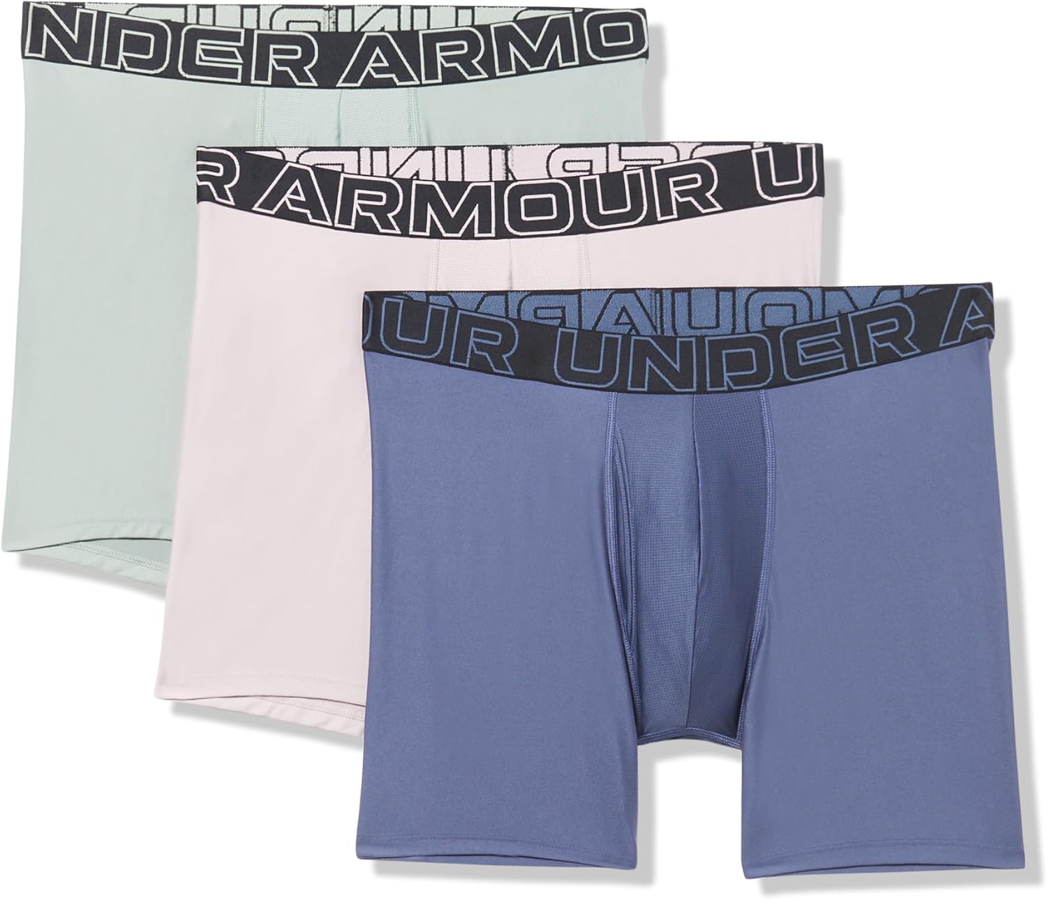 Under Armour Men's Multi-Pack Tech Boxer Briefs for Comfort