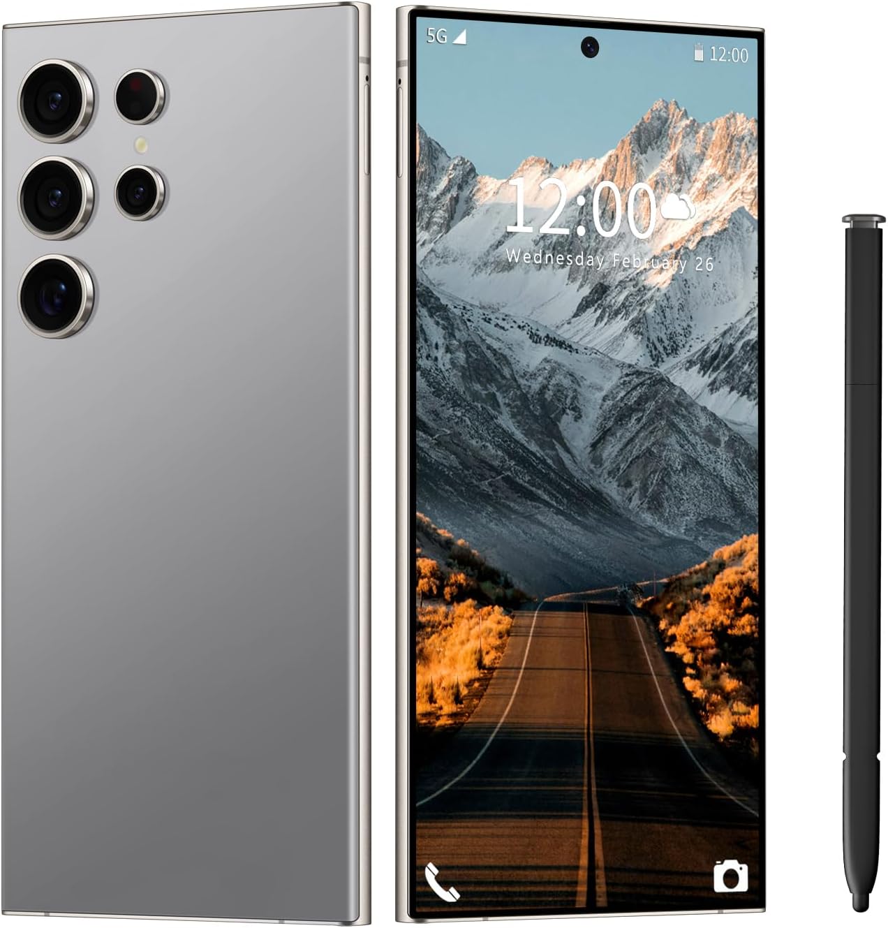 I24 Ultra Unlocked Phone with 6800mAh Battery and 6.82in Screen
