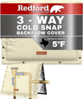 Cold Snap (5F) Backflow Preventer Insulation Cover - Winter Protection
