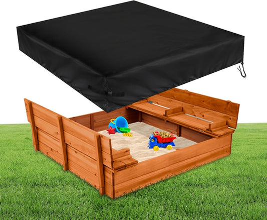 Waterproof Square Sandbox Cover for All-Weather Protection