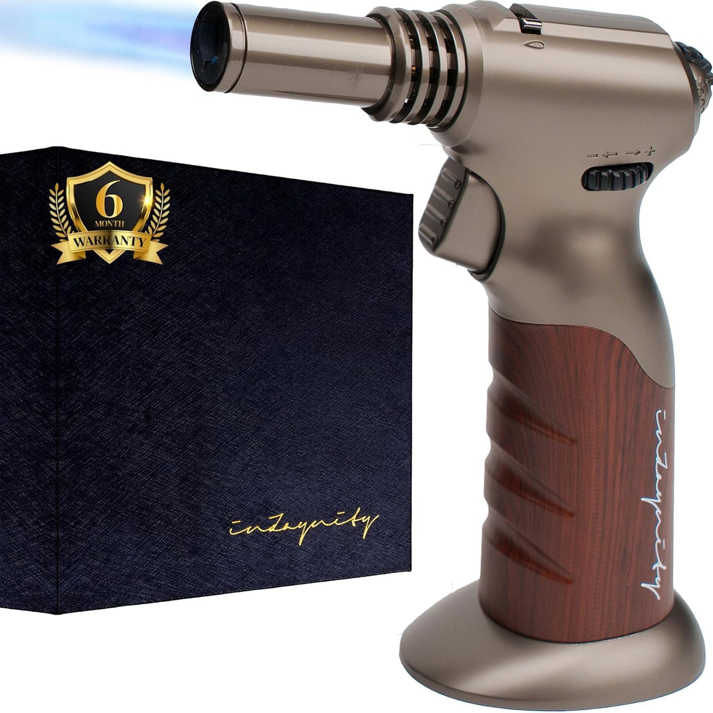 Dual Flame Butane Torch for Cooking, Soldering & Resin Art