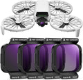 K&F Concept ND Filter Kit Compatible with DJI Flip - 4Pack ND8-64
