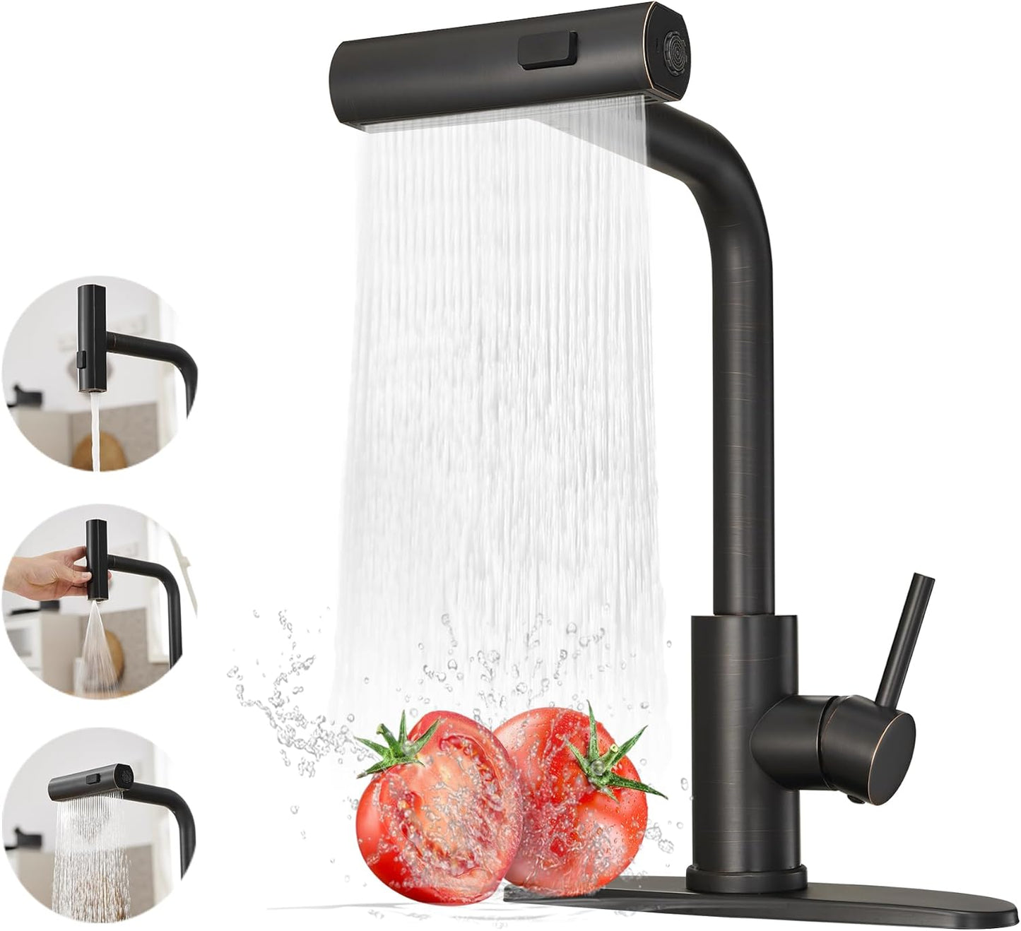 Kitchen Faucets with Pull Down Sprayer for Modern Kitchens