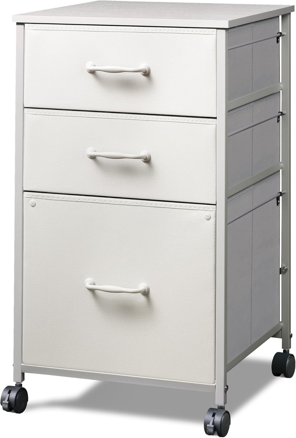 DEVAISE Mobile File Cabinet with 3 Drawers for Home Office