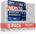 BNX TruFilter 20x24x1 MERV 13 Air Filters for Cleaner Air