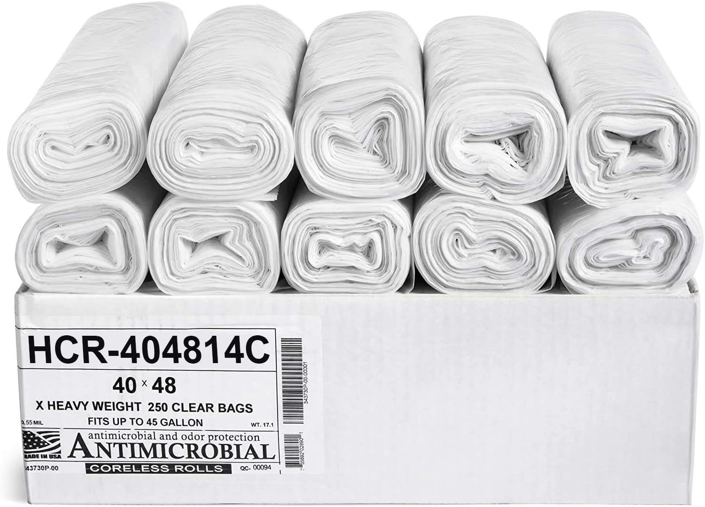 Aluf Plastics 45 Gallon High Density Trash Bags for Every Need