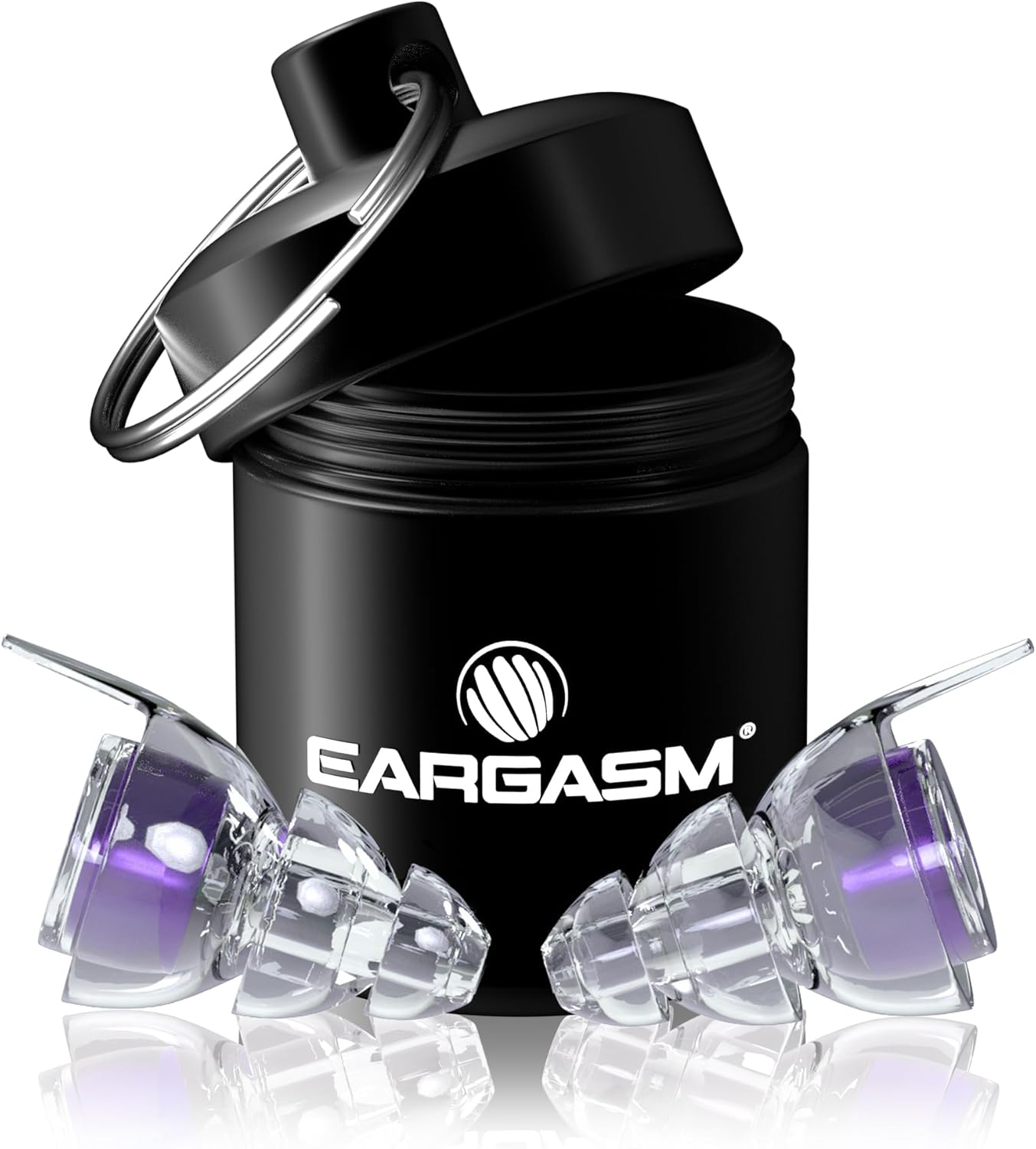Eargasm High Fidelity Hyperviolet Purple Earplugs for Noise Reduction