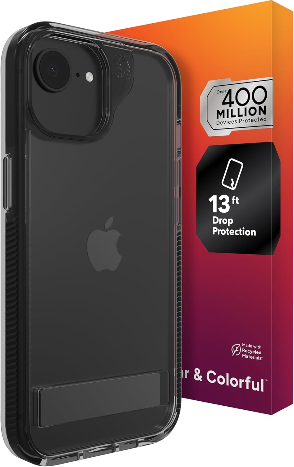 ZAGG Santa Cruz Case with Kickstand for iPhone 16e and 15