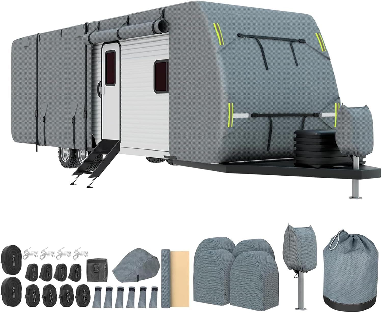 GarveeTech 24-27ft RV Cover: Winter-Proof Your Camper!