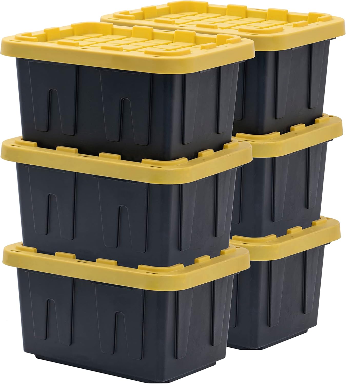 5-Gallon Heavy Duty Storage Container with Snap-Tight Lid
