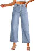 Women's Luvamia Wide Leg Jeans with High Waist for Modern Comfort