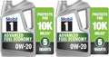 Mobil 1 Advanced Fuel Economy 0W-20 Motor Oil (2-Pack) - Improved MPG