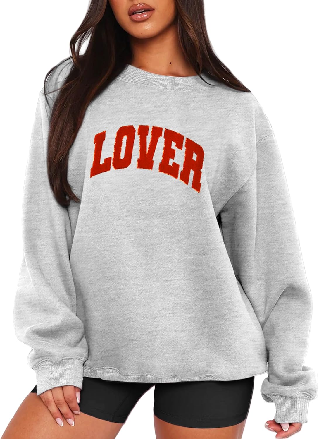 Glitter Patch Valentine Sweatshirt