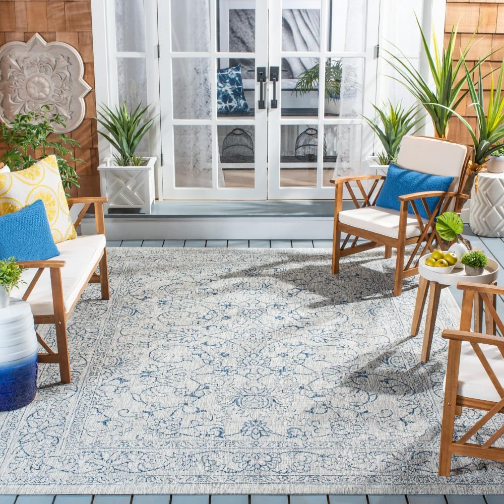SAFAVIEH Courtyard Collection Area Rug - Stylish & Durable
