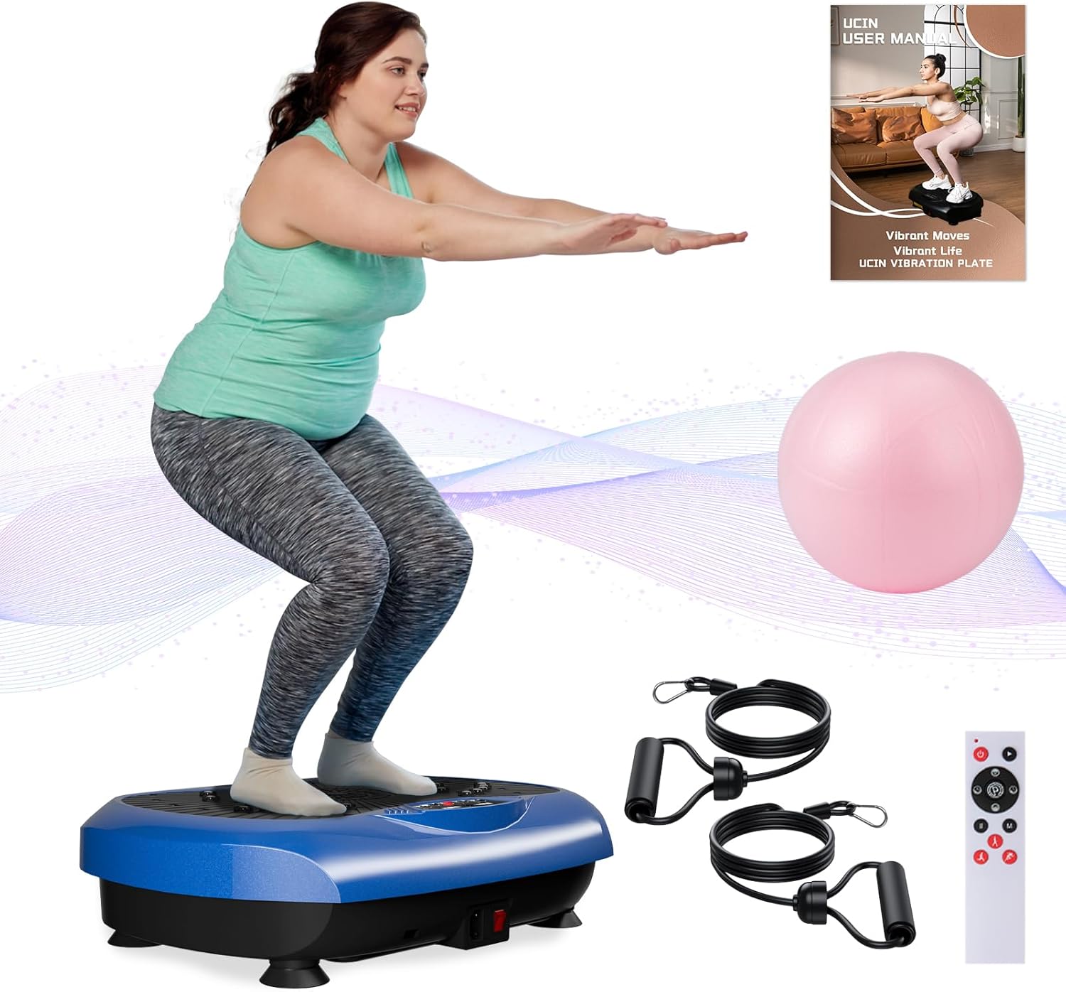 UCIN Vibration Plate Exercise Machine for Weight Loss and Fitness
