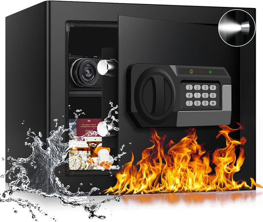 1.8 Cubic Feet Small Personal Safe for Home Use with Keypad
