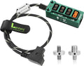 12V Regulated P-Tap D-Tap Splitter with Switch - Surge Protected