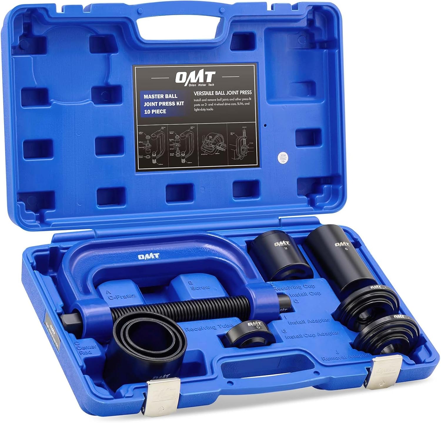 Orion Motor Tech Ball Joint Press Kit for 2WD and 4WD Vehicles