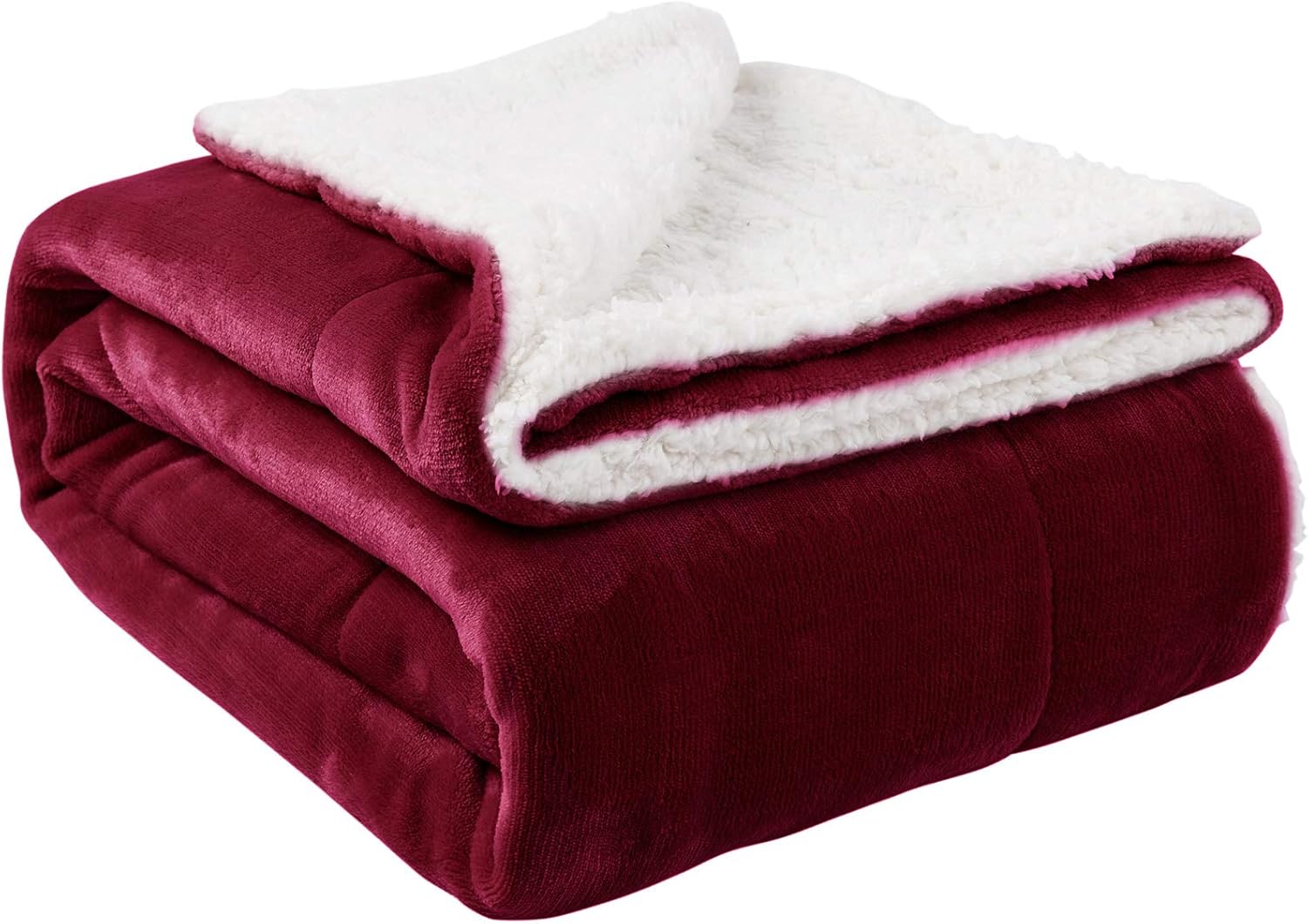 NANPIPER Sherpa Blanket Twin Thick Warm Blanket for Winter