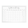 Personalized Dry Erase Wall Calendar with Custom Sections - Large