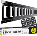 E Track Tie Down Rail Kit 3ft (4 Pack) - Secure Heavy Cargo with Ease