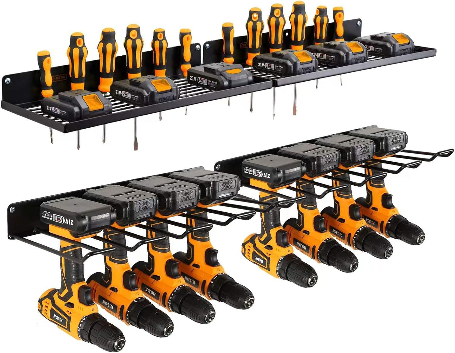 Ultimate Garage Organization - Heavy Duty Power Tool Organizer