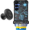 Scooch Wingmate for Samsung Galaxy S25 Case with Card Holder - Hidden