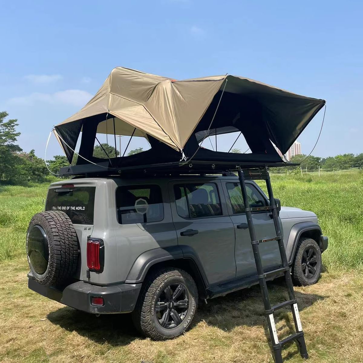 Portable Rooftop Tent: Waterproof & Breathable, EZ Setup