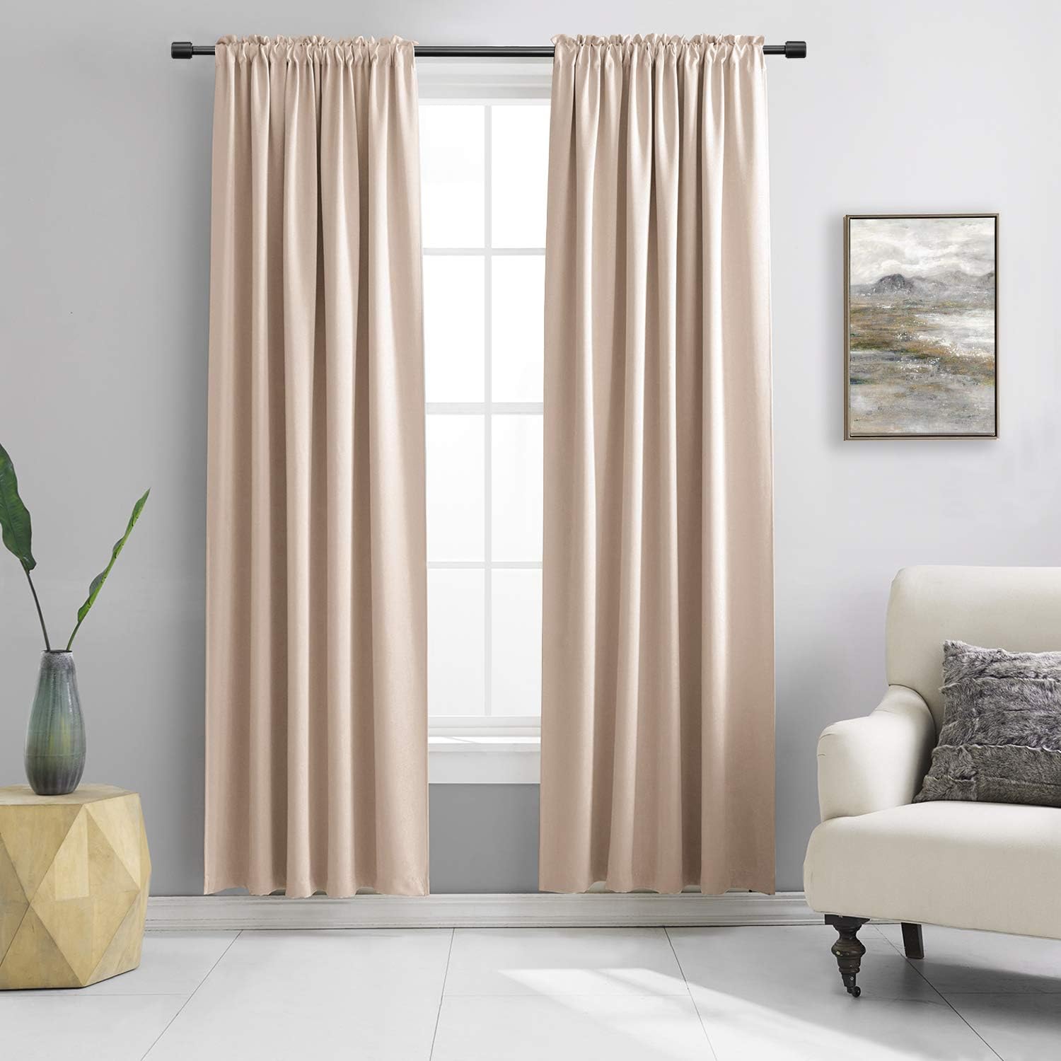 Room Darkening Curtain Panels for Boys Room - Thermal Insulated