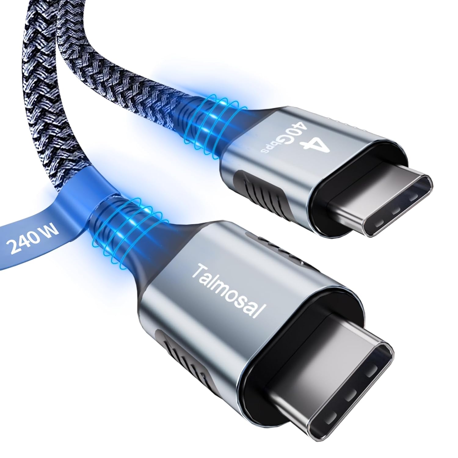 High-Speed Thunderbolt 4 Cable 240W - 8K, 4K, Charging