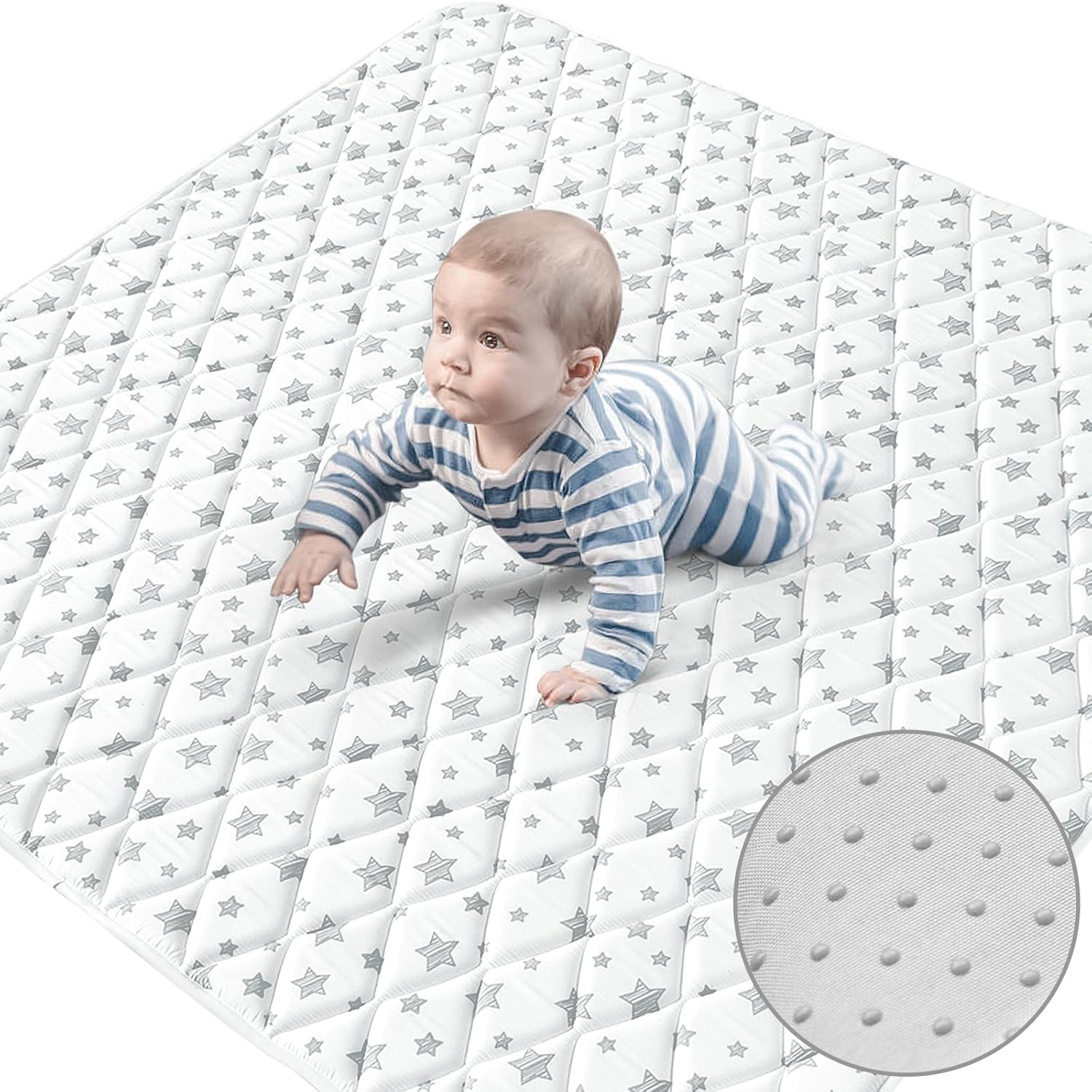 Non-Slip Cushioned Baby Play Mat - Moonsea