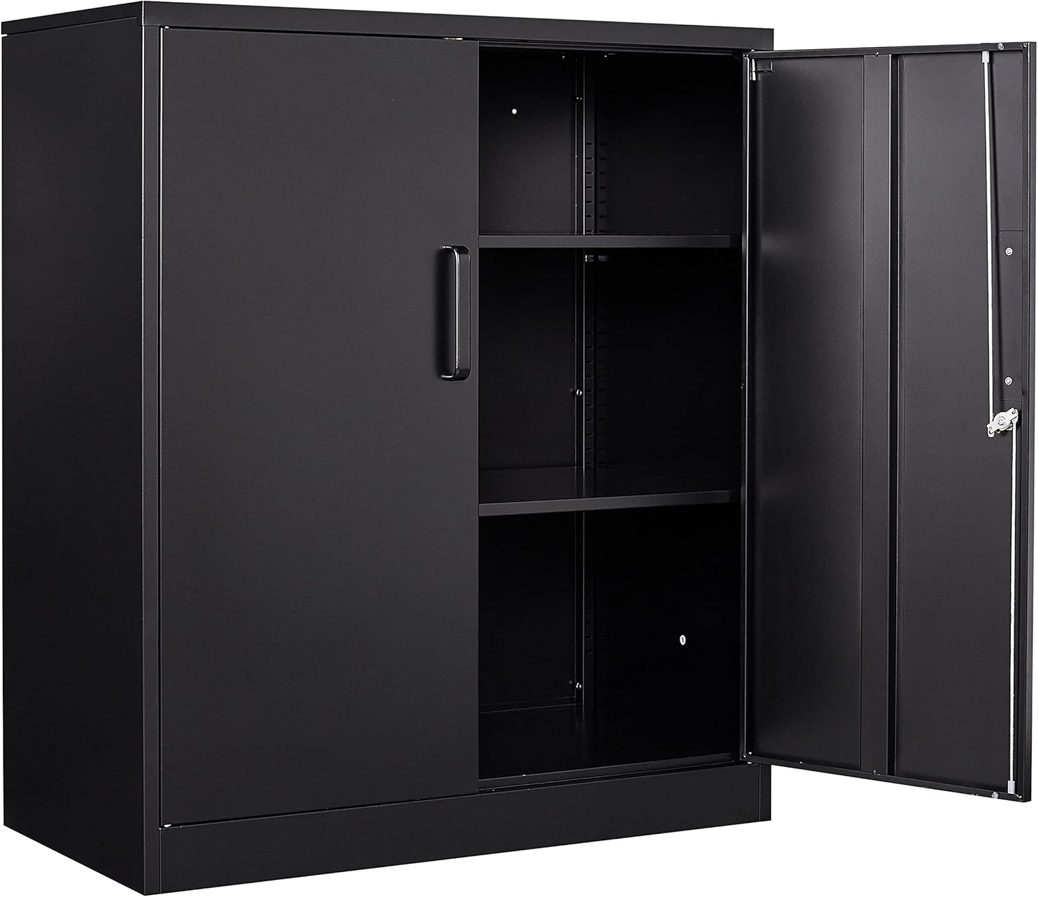 Yizosh Metal Garage Storage Cabinet with Adjustable Shelves