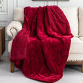 Uttermara Sherpa Fleece Weighted Blanket 15 lbs - Cozy, Dual-Sided