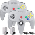 2.4 GHz Wireless N64 Switch Online Controller - Reliable 2 Pack