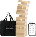 SPORT BEATS Medium Tower Game Stacking Blocks - Family Backyard Fun