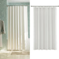 Shower Curtain Liner 70 in x 72 in - Water-Repellent Microfiber Liner
