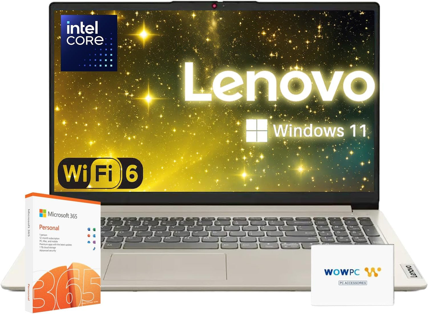 Lenovo IdeaPad Laptop with 12GB RAM and 256GB SSD for Efficiency