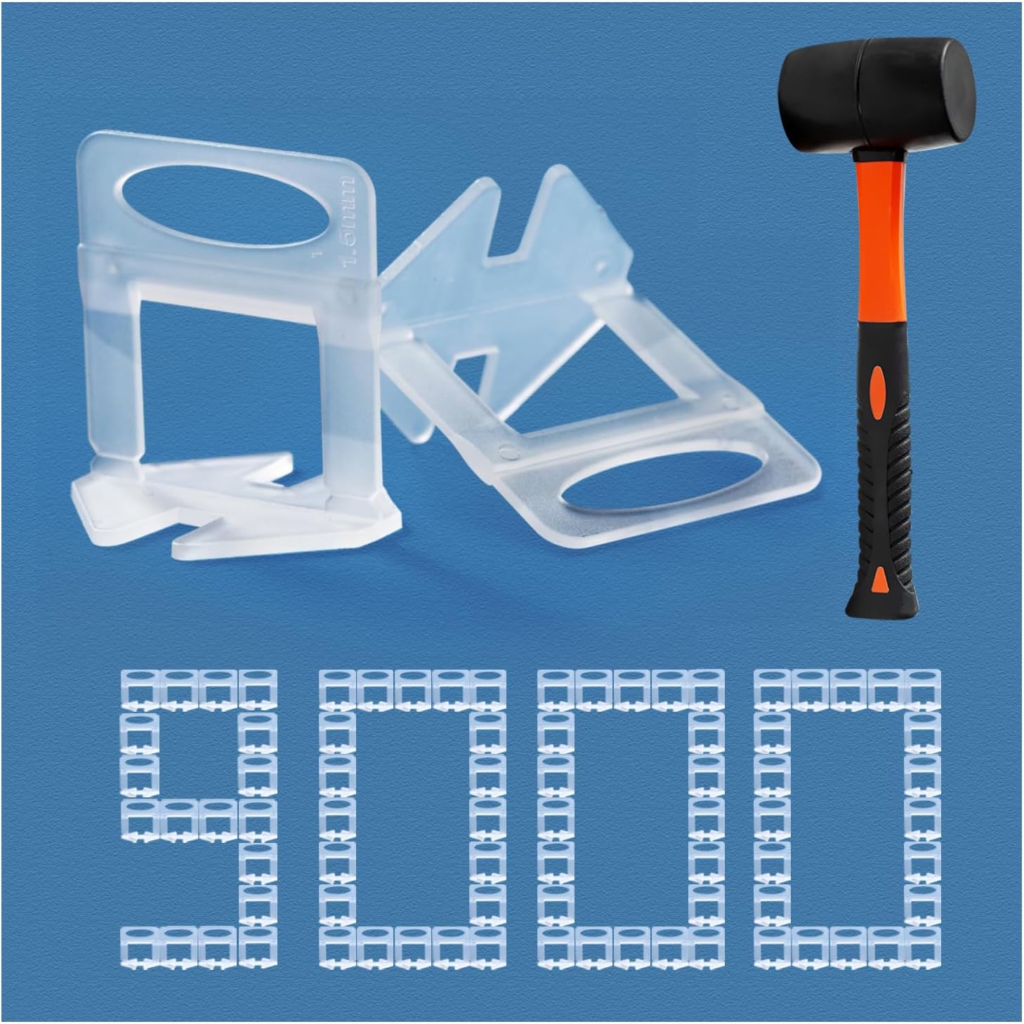 Tile Leveling System 1/16in Spacers for Perfect Tile Installation