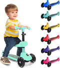SereneLife 3-Wheel Foldable Kids Scooter for Fun Rides