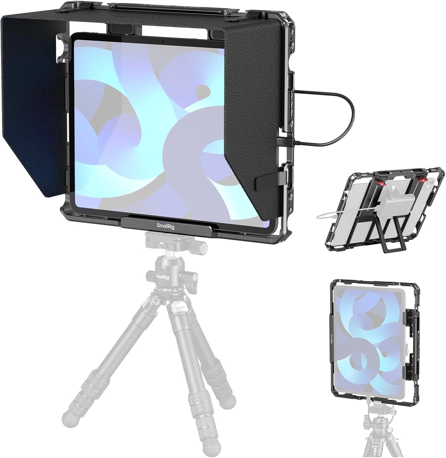 SMALLRIG Universal Metal Cage for iPad - Versatile Tripod Mount