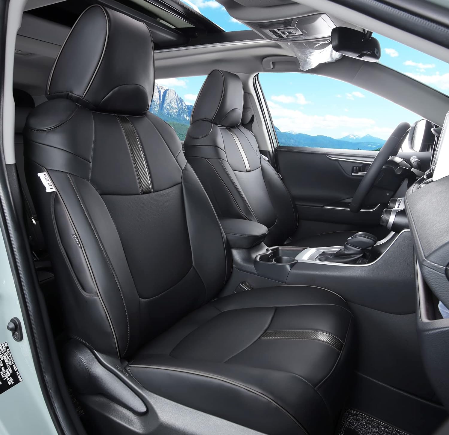 Custom Fit RAV4 Seat Covers Full Set for 2019-2025 Models