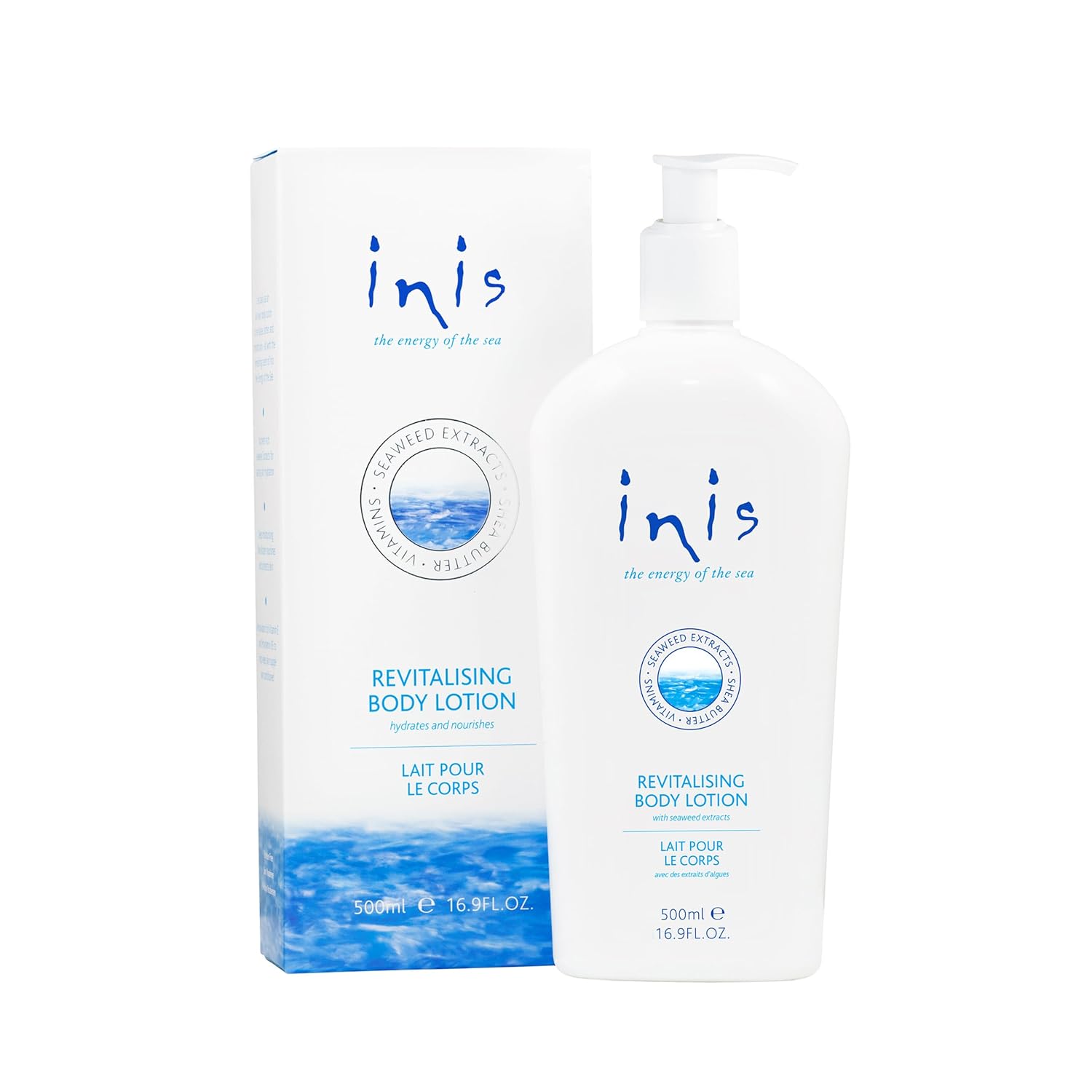 Inis Revitalizing Body Lotion for Women and Men - 16.9 Fl Oz