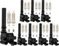 ECCPP UF378 Ignition Coils with 16 Iridium Spark Plugs - 2005 5.7L V8