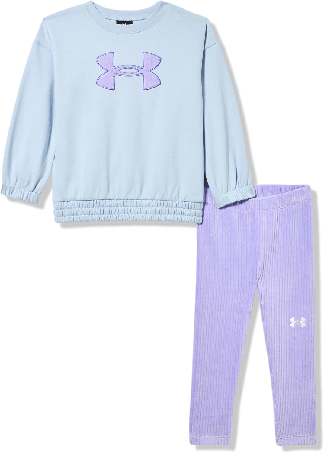 Under Armour Baby-Girls Ua Terrazzo Leopard Heart Set for Comfort