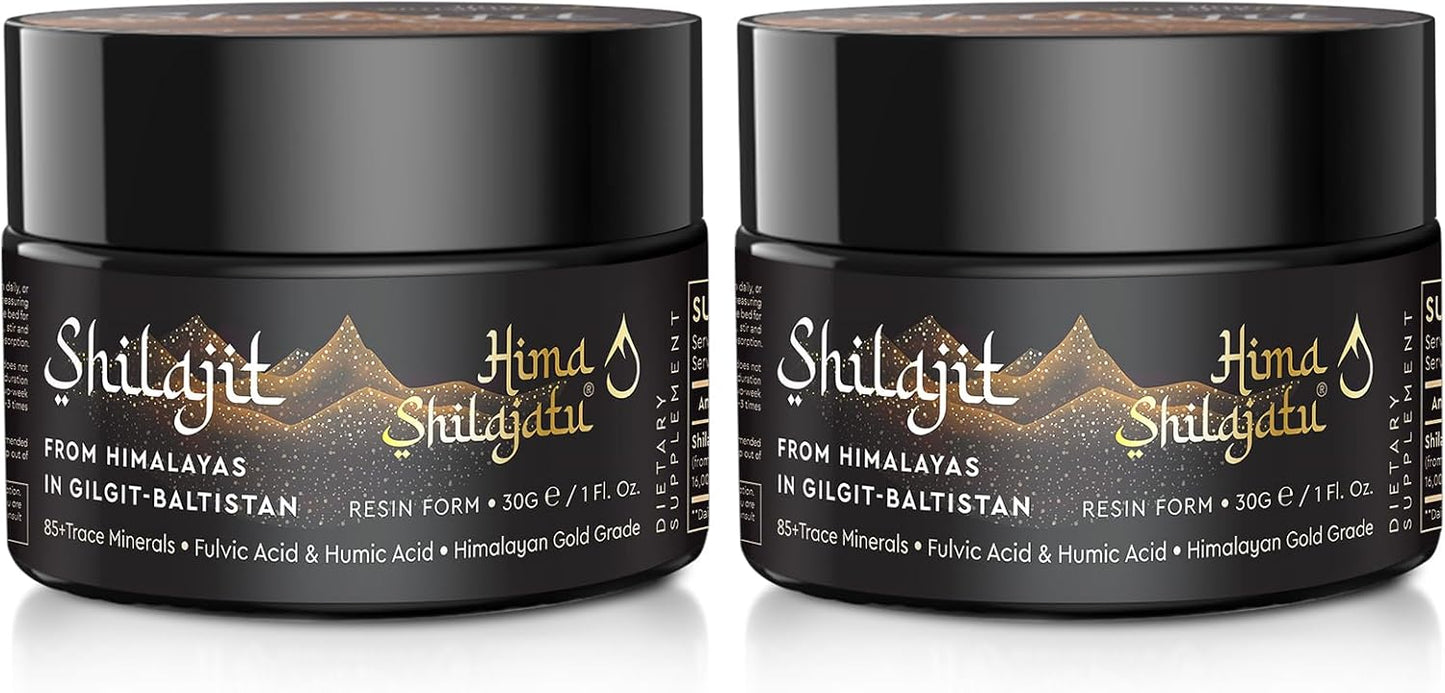 Pure Himalayan Shilajit Resin for Energy & Immune Support