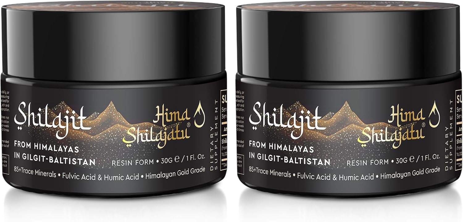 Pure Himalayan Shilajit Resin for Energy & Immune Support