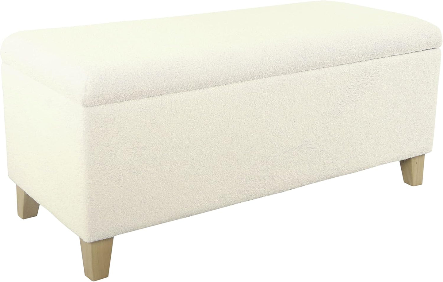 HomePop Storage Bench with Stylish Design and Hidden Storage