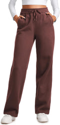 Cotton Fleece Lined Sweatpants for Women 30in Inseam - Cozy Everyday