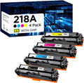 218A Toner Cartridges 4 Pack Compatible Replacement - With Chip